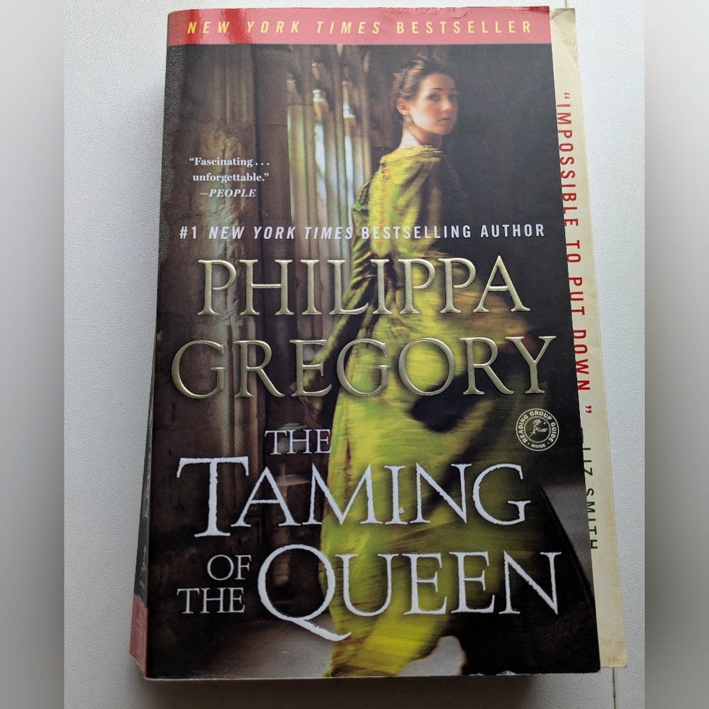 The Taming of the Queen Book By Philippa Gregory Paperback Good Condition